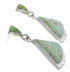 Southwest Turquoise Inlay Post Dangle Earrings PX32126
